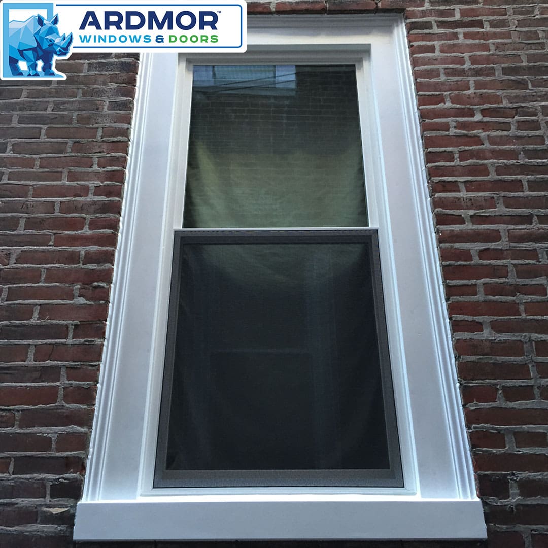replace vinyl double hung window