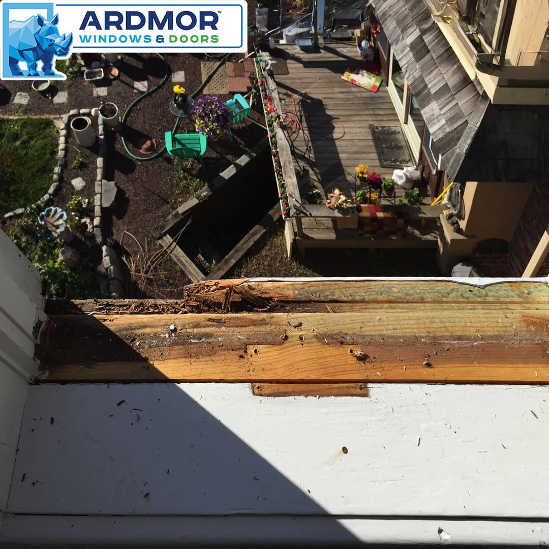 rotten andersen window sill bucks