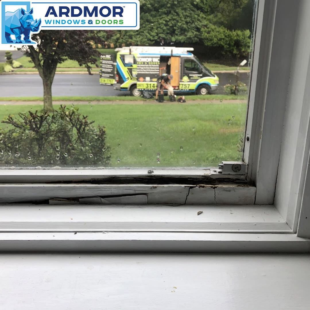 pella rotten window frame repair