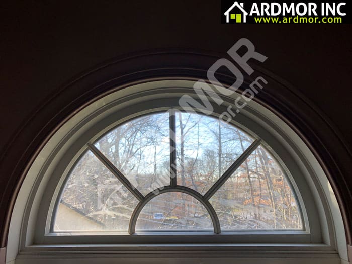 Broken_Arch_Glass_Replacement_in_West_Windsor_Township_NJ_before