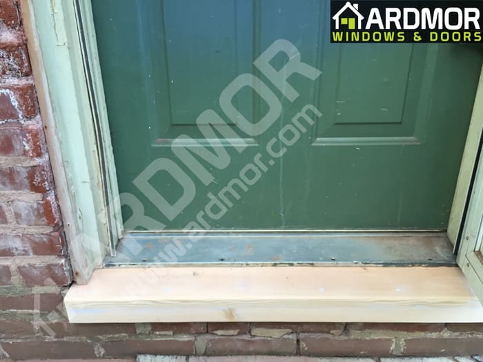 Door_Sill_Repair_in_Springfield_Township_PA_in_process Door_Sill_Repair_in_Springfield_Township_PA_in_process