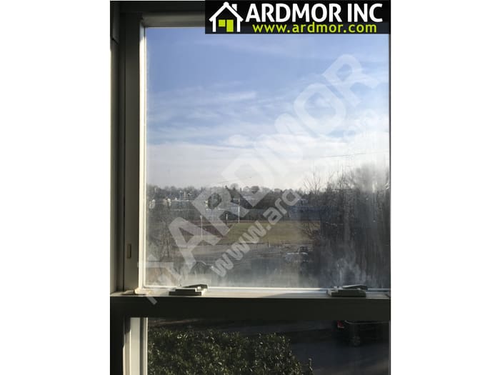 Double_Hung_Foggy_Glass_Replacement_Glen_Mills_PA_before
