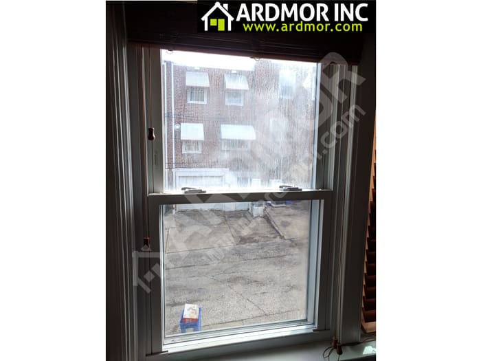 Foggy_Glass_in_Double_Hung_Window_Replacement_Philadelphia_PA_before