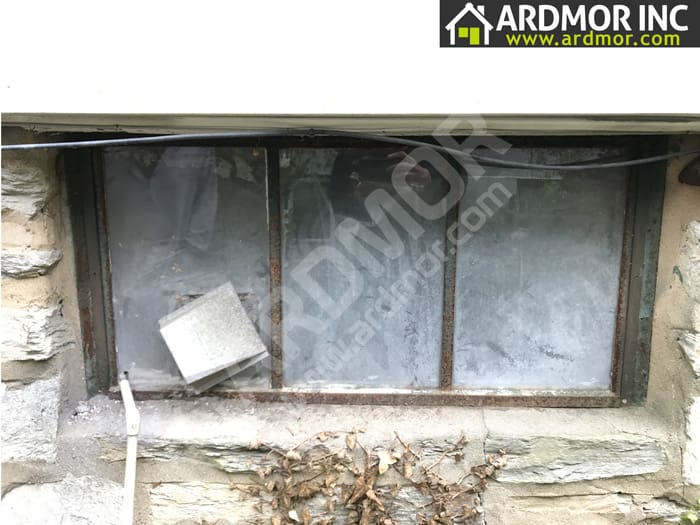 Glass_Block_Installation_Abington_PA_before