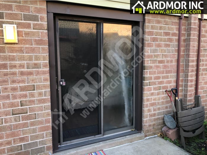 Bronze_Patio_Door_Installation_West_Chester_PA_before