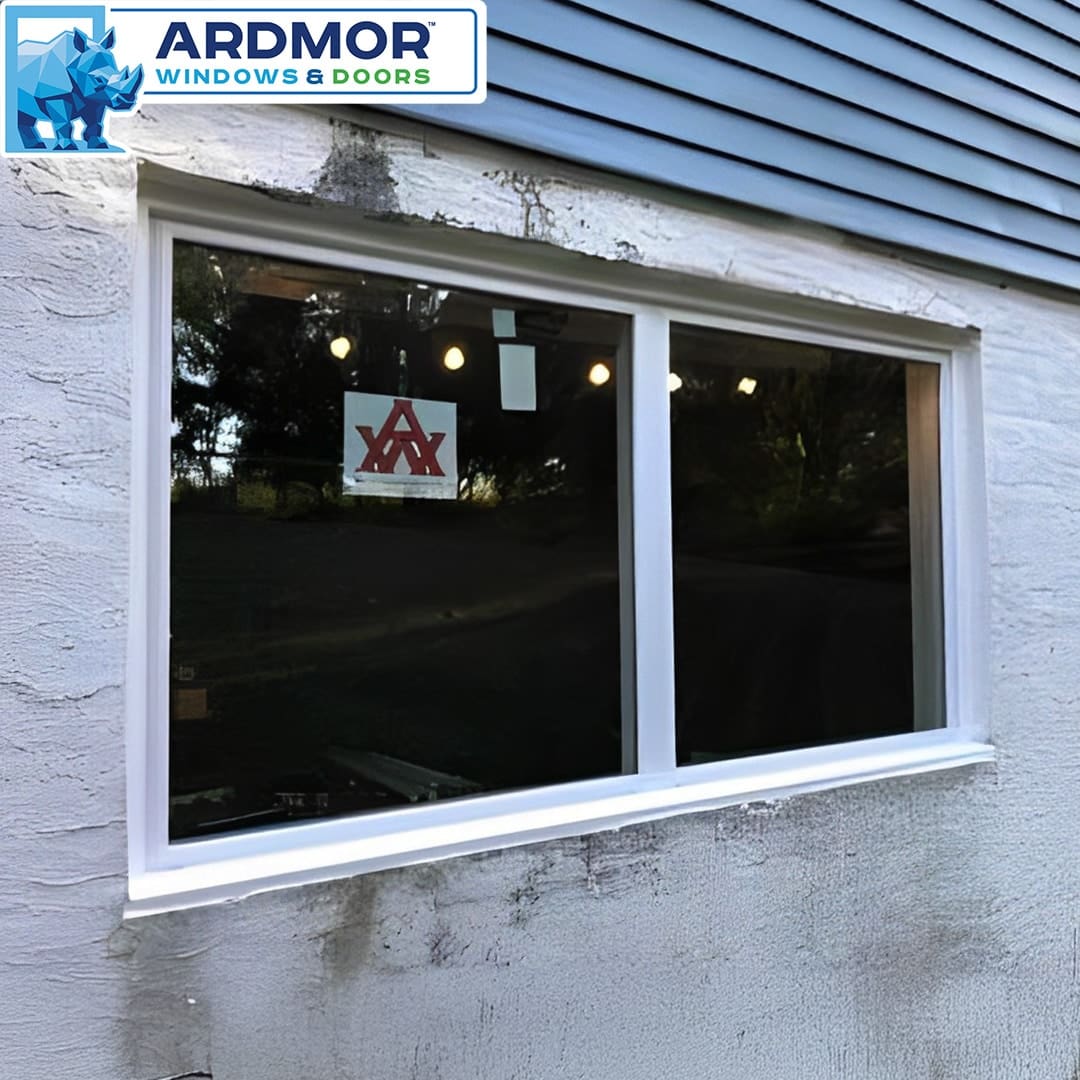 Windows Installation with PVC Boards and Trim