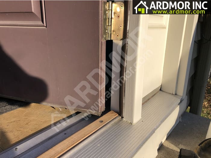 Repair_Rotten_Door_Frame_Joint_in_Fairless_Hill_PA_after