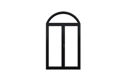 arched transform window