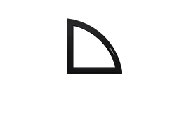 circle quarter window