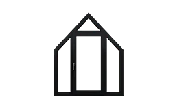 trapezoid window