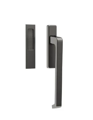patio door handles titanium