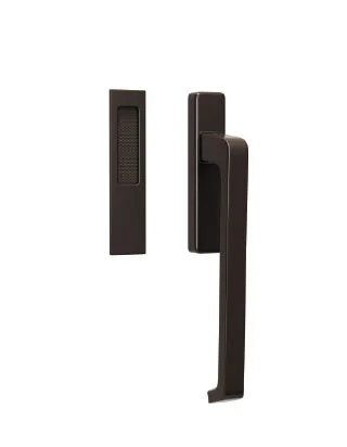 patio door handles brown