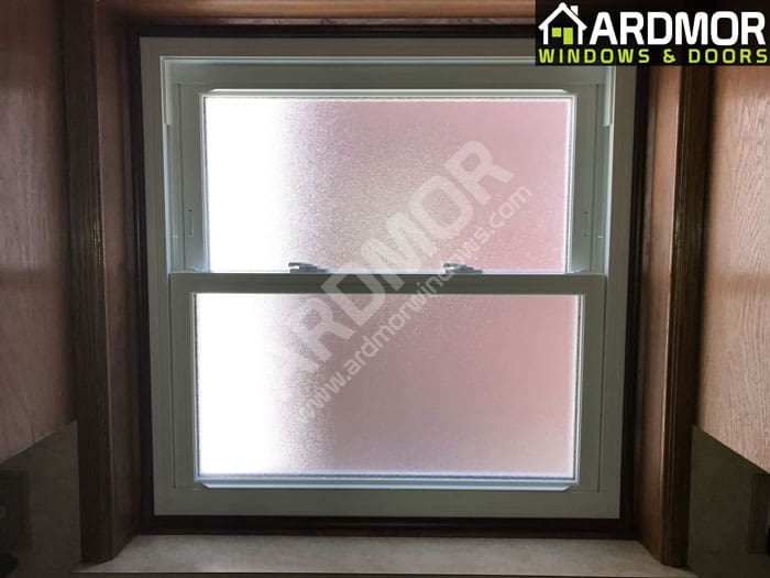 double hung window