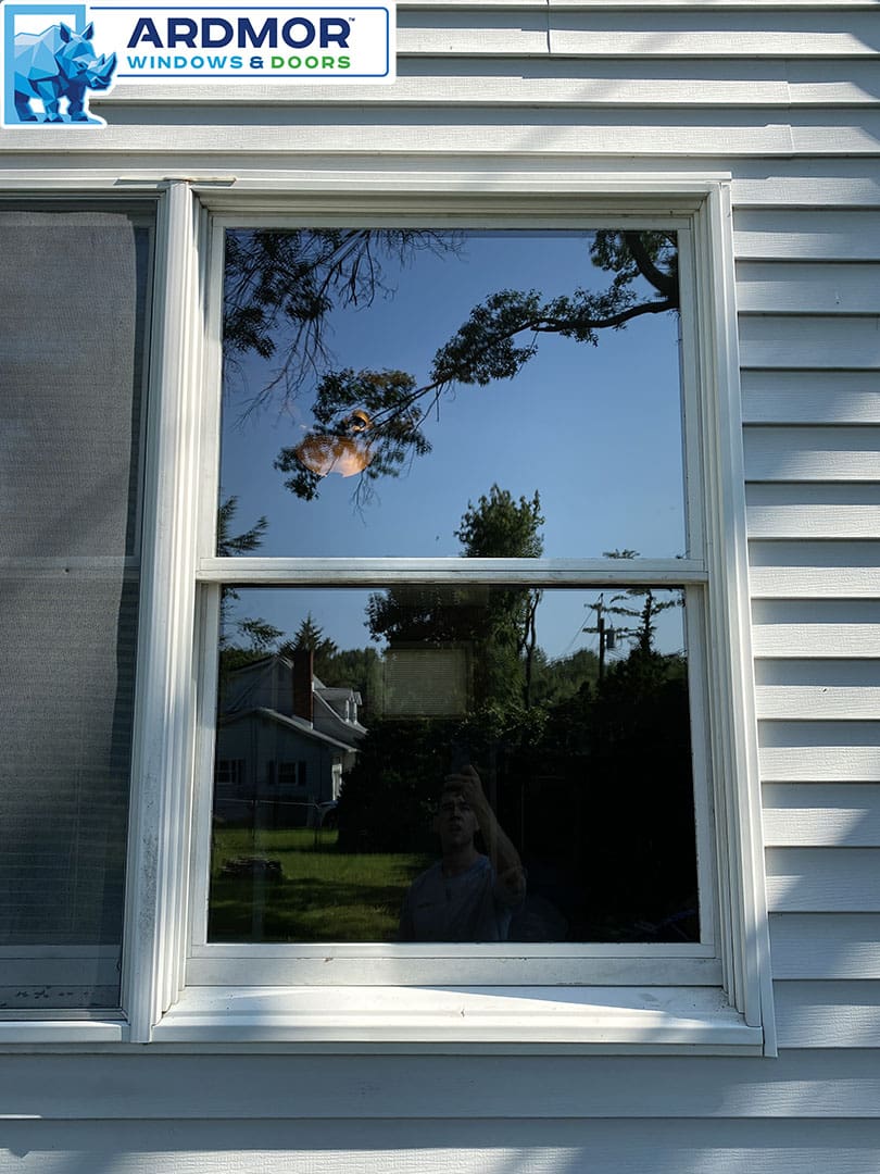 andersen double hung window glass replacement