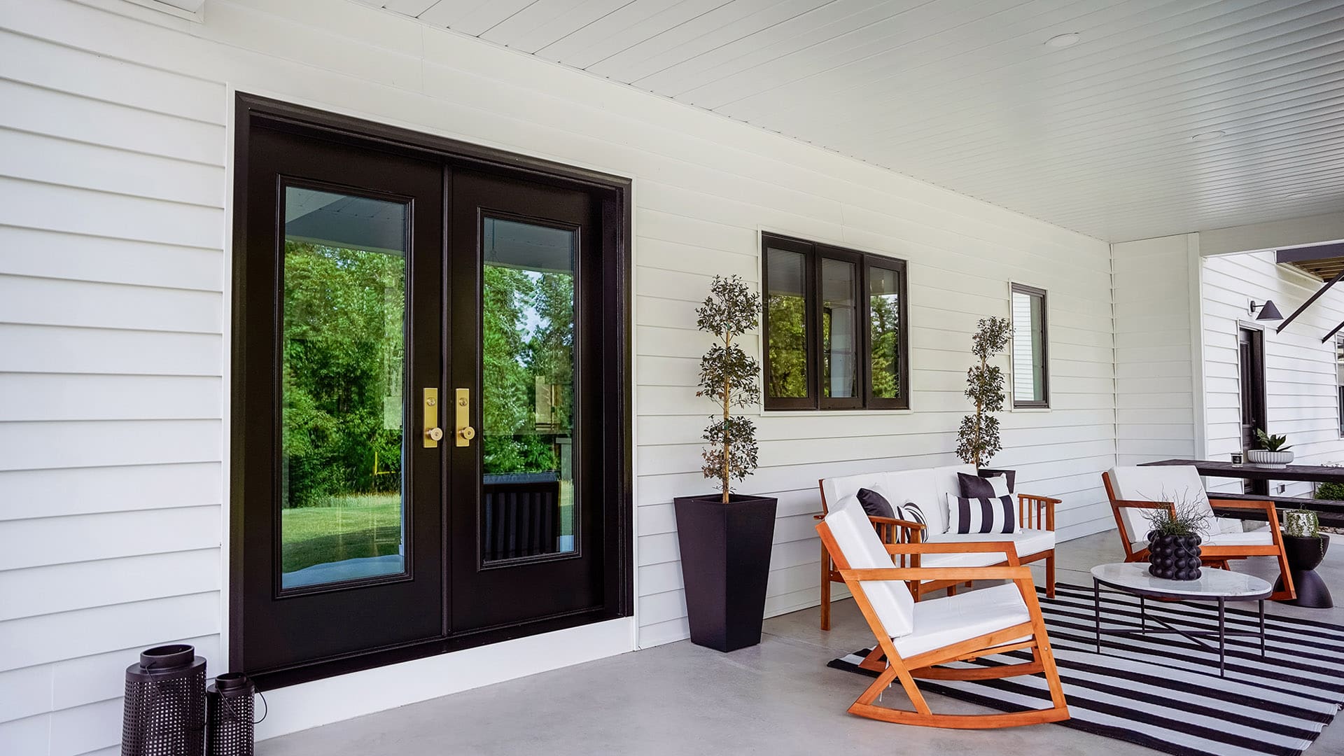 ProVia Legacy™ 460 Smooth Steel French Doors