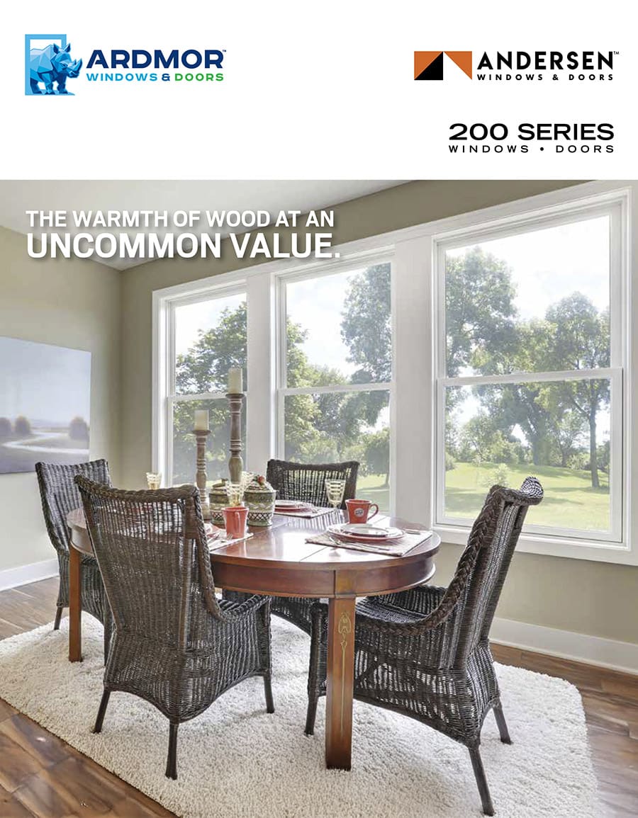 Andersen Windows & Doors 400 Series & 200 Series Product Guide f