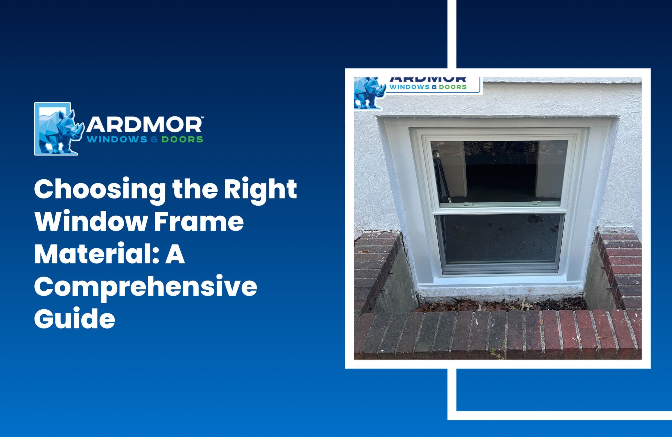 Choosing the Right Window Frame Material_ A Comprehensive Guide Choosing the Right Window Frame Material_ A Comprehensive Guide